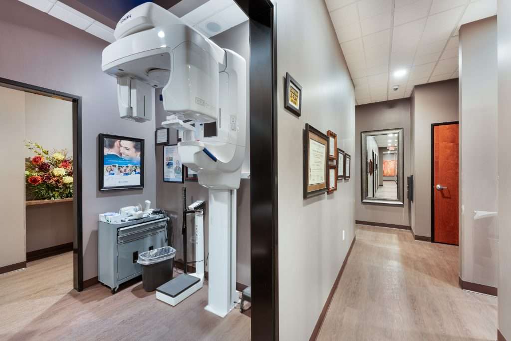 3D cone beam CT and panoramic X-ray machine used for implant planning at Sacramento Dentistry Group